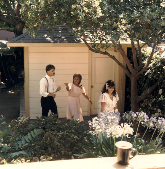 An 1987 07 Daniel Katherine Wedding 6 Reception Line Dancing